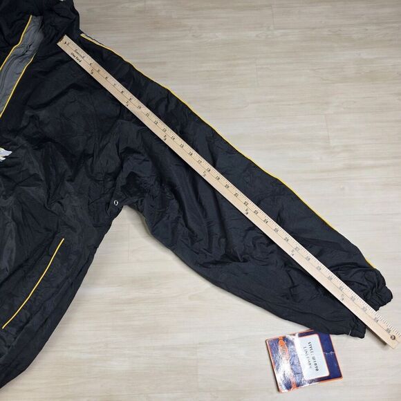 Y2K Lugz Linesman Windbreaker‎ Jacket Street Wear Hip Hop Vintage New with Tags - Picture 10 of 13